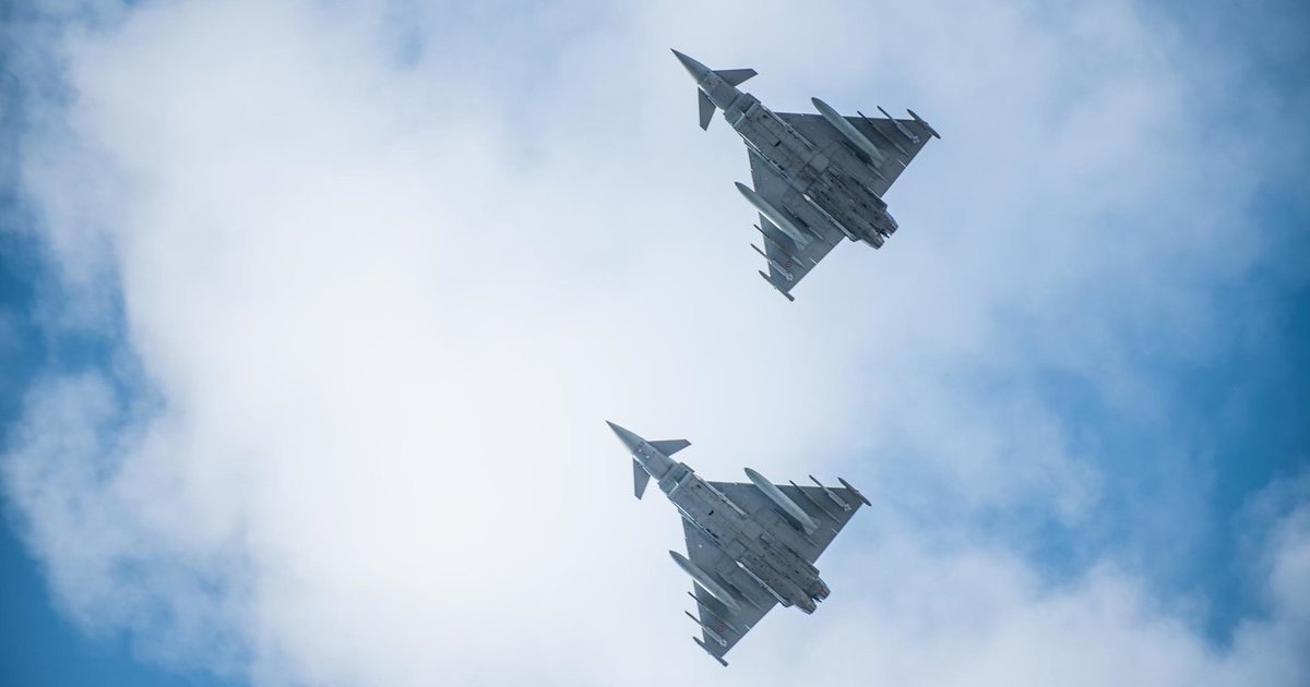 Latvijos rinkimus saugos „Eurofighter“: Vokietija reaguoja į dronų grėsmę