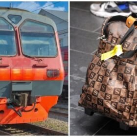 Mašinistas atidarė traukinyje paliktą lagaminą: viduje laukė itin netikėtas radinys