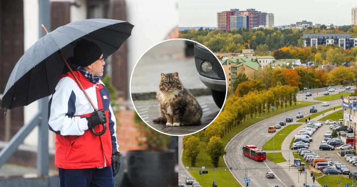 Ramybę netrukus pakeis ciklonai: Lietuvą pasieks lietus, vėjas ir ryškesnis atvėsimas