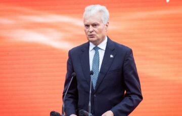 Nausėda laukia atsakymo dėl numušto drono: ar jis gabeno sprogmenų?