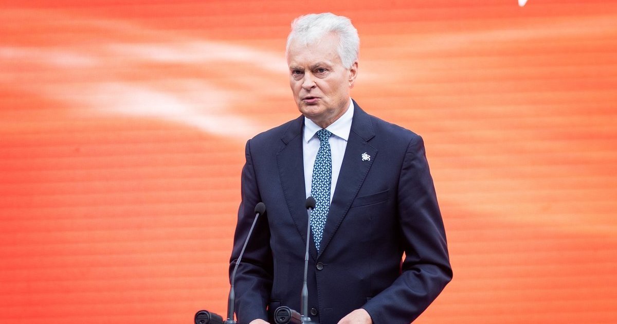 Nausėda laukia atsakymo dėl numušto drono: ar jis gabeno sprogmenų?