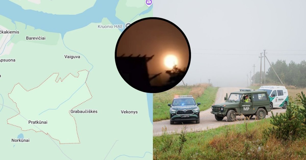 Numuštas dronas kelia daugiau klausimų: kas nutiktų, jei jų į Lietuvą įskristų dešimt?