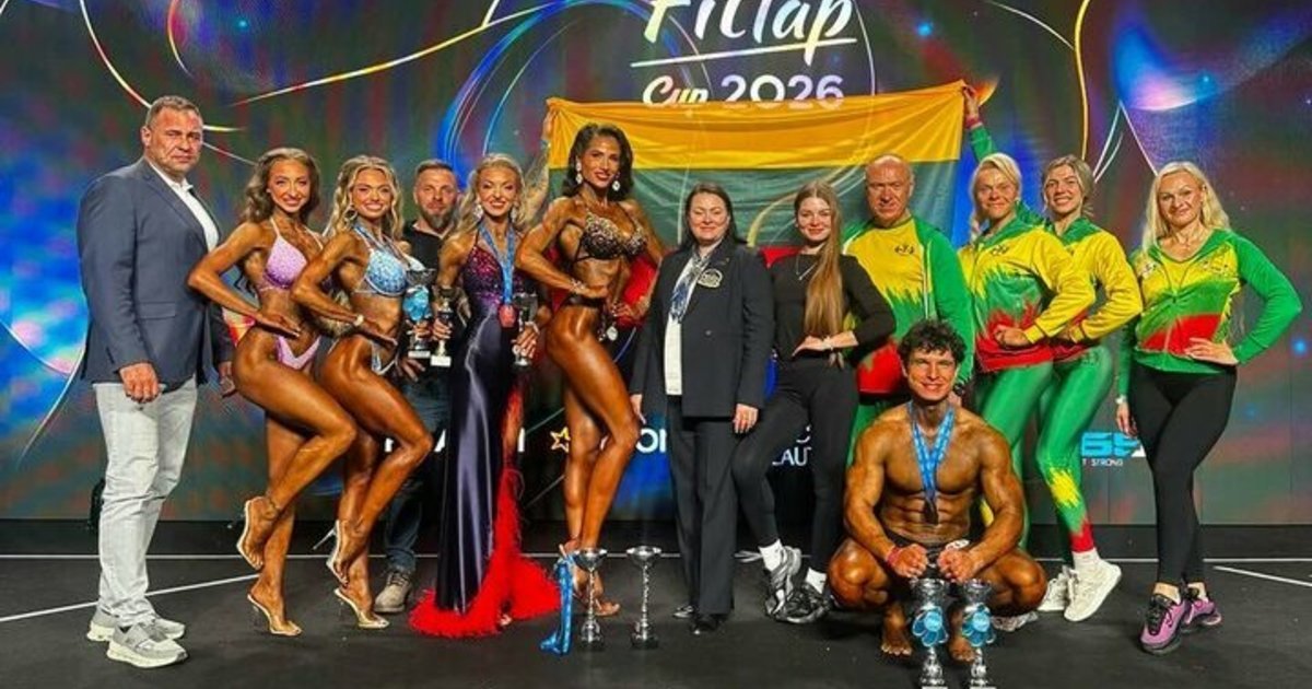 Lietuviai Taline skynė pergales: „Fitlap Cup 2026“ iškovoti aukso medaliai ir įspūdingi rezultatai