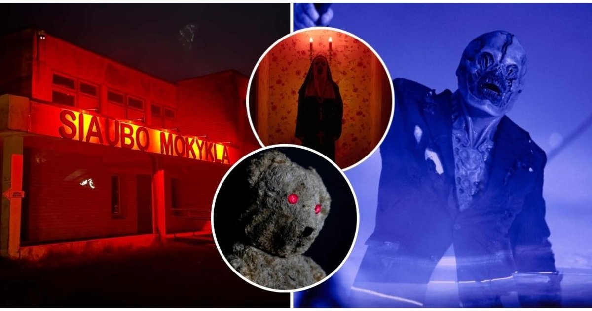 Ugnė įžengė į „Siaubo mokyklą“ ir nustėro: 30 minučių labirinte prilygo tikram košmarui
