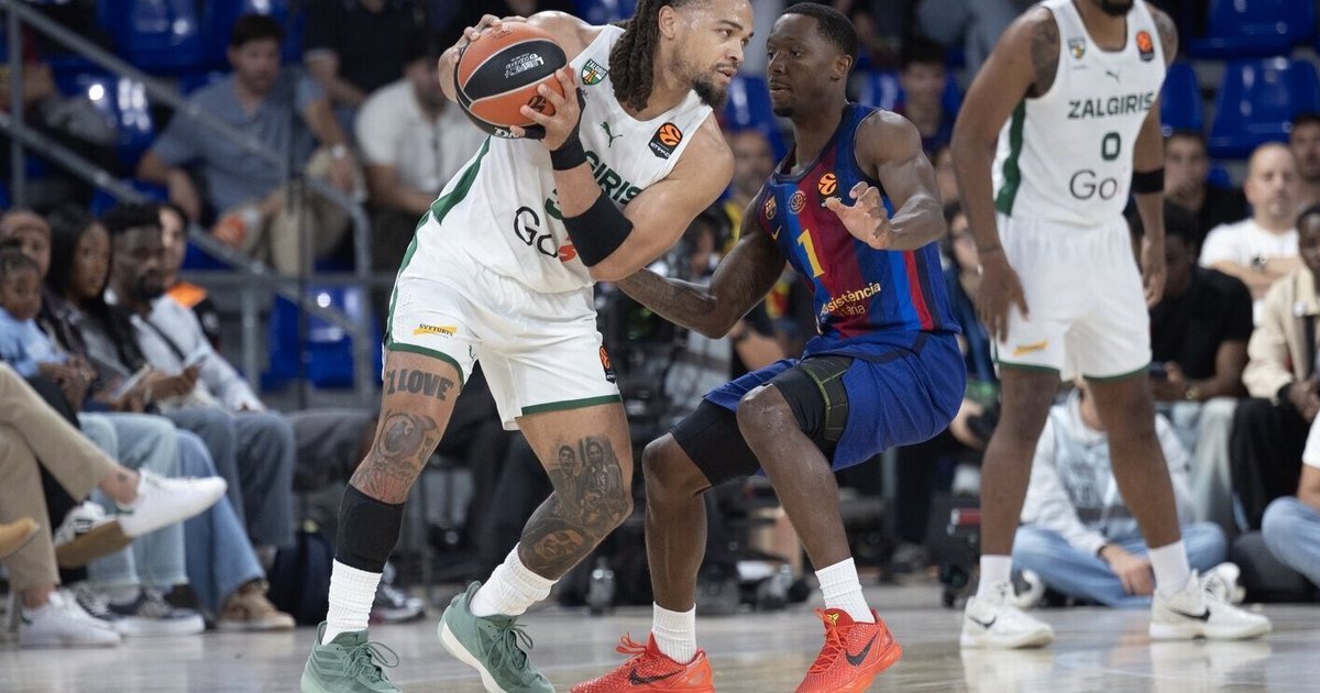 Žalgiris“ Barselonoje laikėsi tvirtai: po dviejų kėlinių – itin trapi persvara varžovams