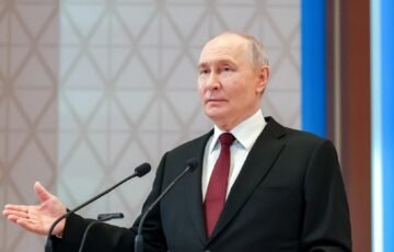 Putino žinutė Europai: ginklų tiekimą Ukrainai jis vadina grėsme