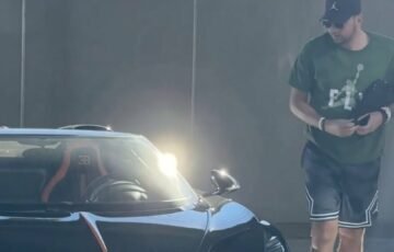 Dončičius pribloškė prabanga: į „Lakers“ treniruotę atvyko vienu rečiausių pasaulio automobilių