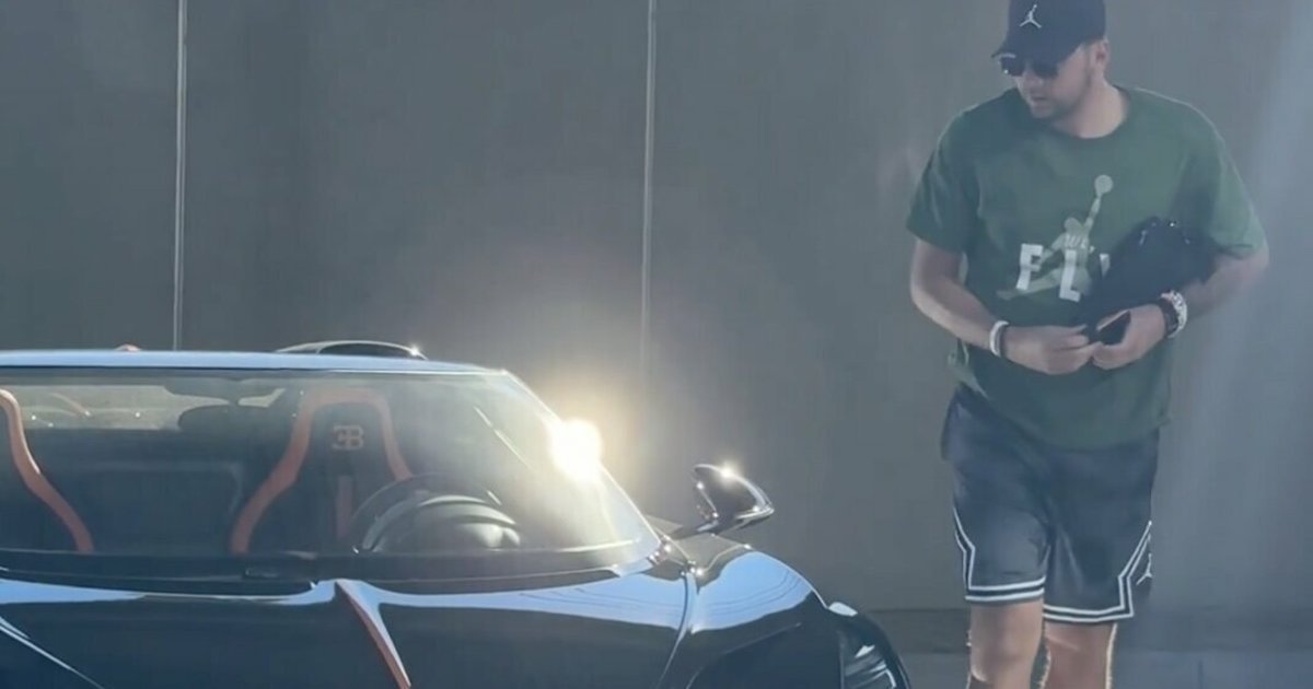 Dončičius pribloškė prabanga: į „Lakers“ treniruotę atvyko vienu rečiausių pasaulio automobilių