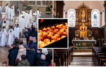 Trys kryželiai per Mišias: ką iš tiesų reiškia ženklai ant kaktos, lūpų ir krūtinės