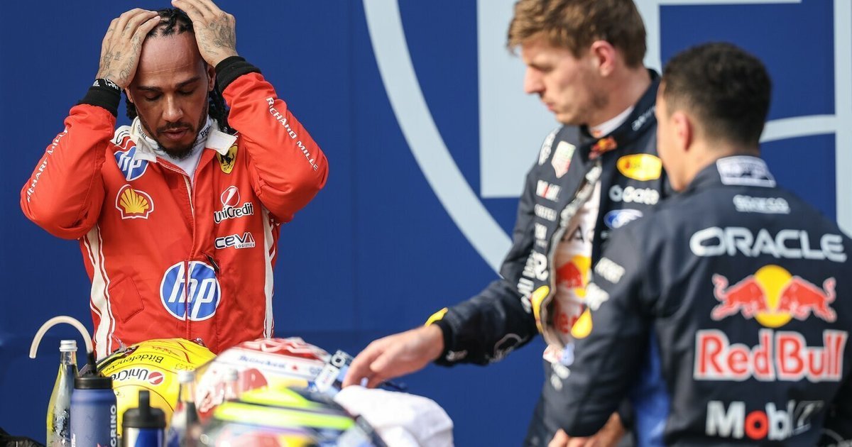 Ferrari“ sprendimas vos palaidojo lenktynes: Hamiltonas ignoravo komandos nurodymą ir grįžo ant podiumo