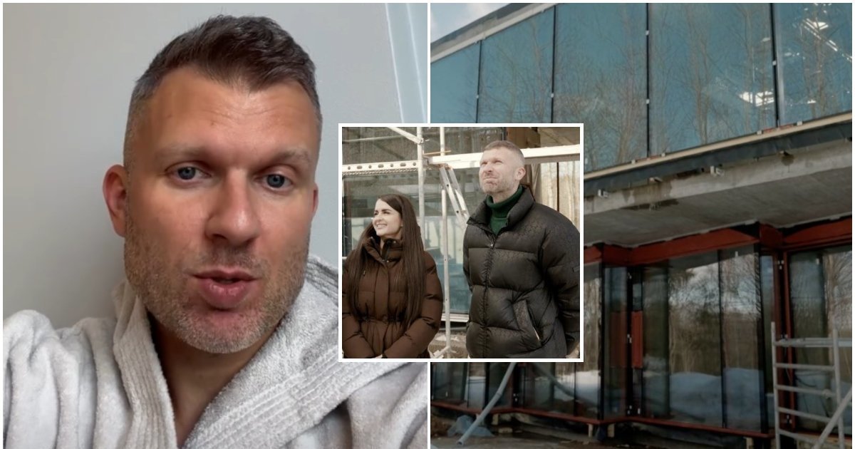 Skyrybos sustabdė 360 kv. m namo statybas: Mindaugas Lipnius atskleidė, kas laukia įspūdingo projekto