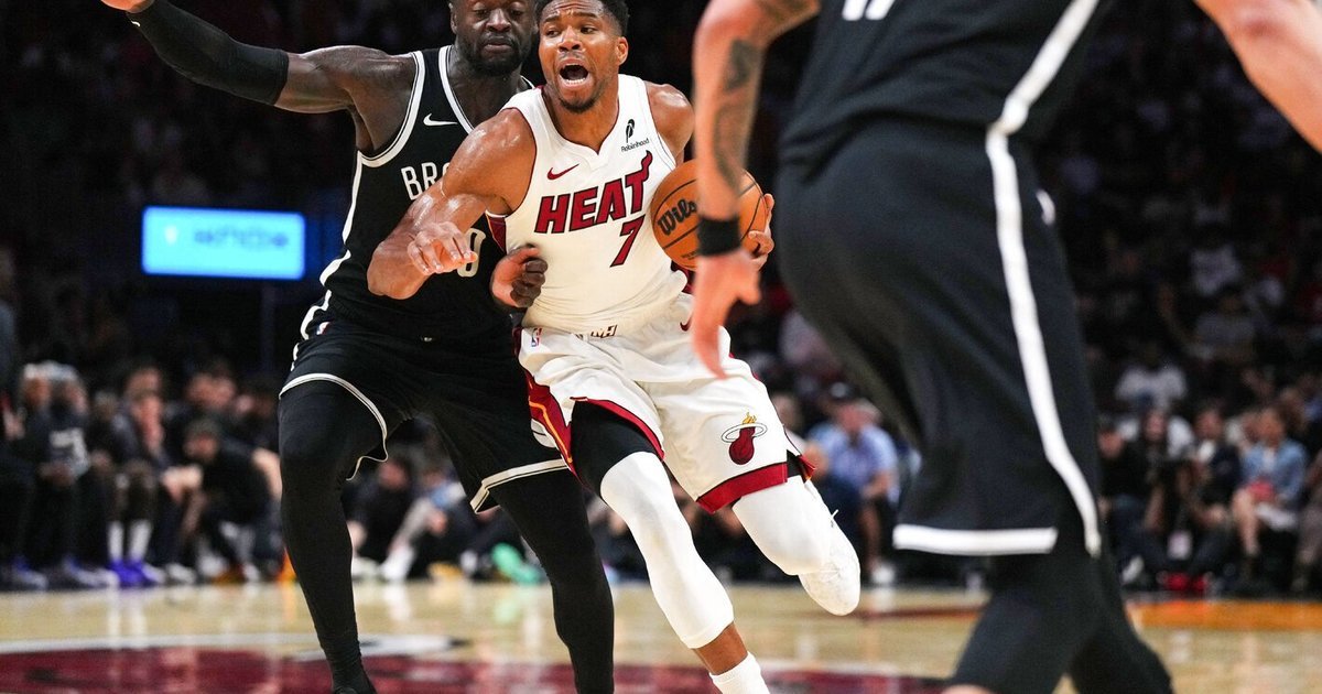 Heat“ puolime sprogo: Antetokounmpo dominavimas ir 144 taškai nepaliko šansų „Nets