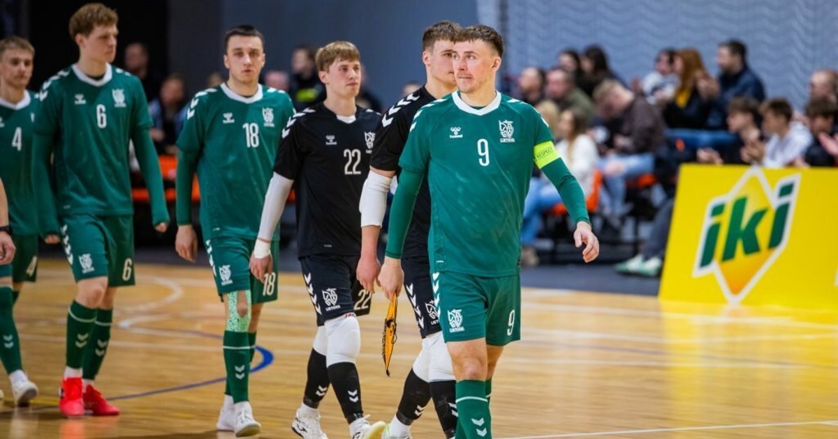 Lietuvos futsal rinktinė stoja į atrankos kovą: pirmasis išbandymas laukia Vokietijoje