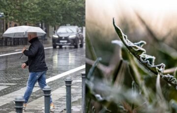 Nuo pirmadienio – permainingi orai: lietų lydės perkūnija, rūkas ir šalnos