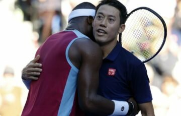 Emocingas Kei Nishikori karjeros finalas: Tokijo publika ilgai nepaleido teniso legendos