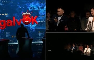 GalvOK“ studiją staiga apgaubė tamsa: Mantas Katleris pats paprašė išjungti šviesas