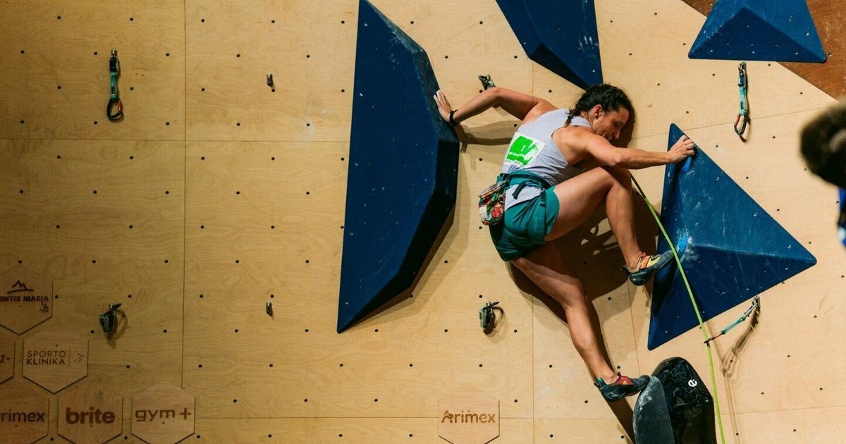 Rekordinis laipiojimo čempionatas Vilniuje: paaiškėjo naujieji Lietuvos nugalėtojai