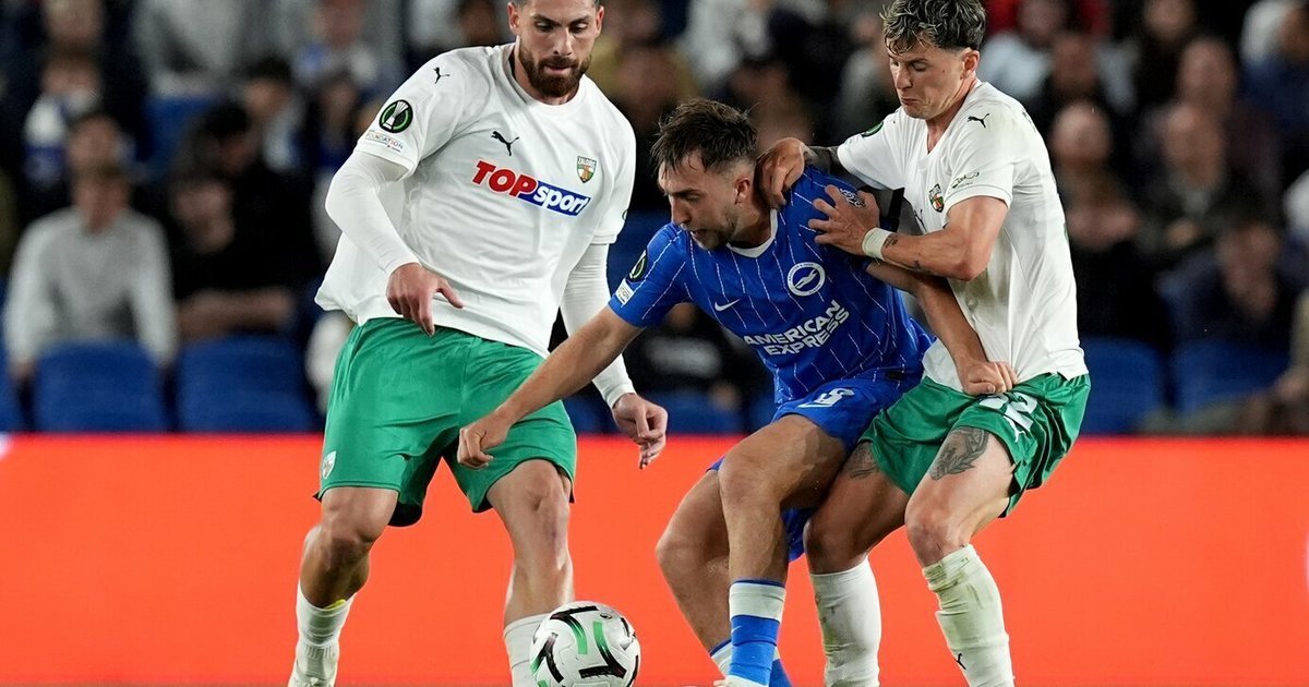 Skaudus debiutas Anglijoje: „Kauno Žalgirį“ „Brighton“ palaužė keturiais įvarčiais