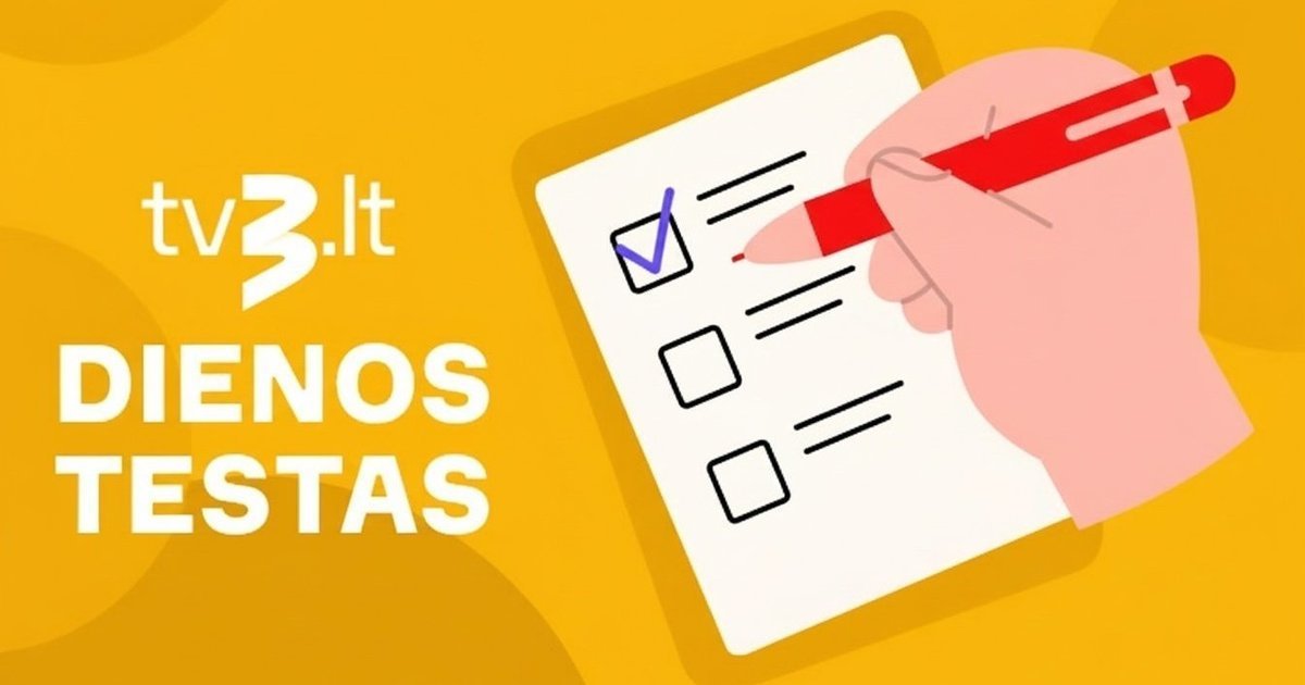 Penktadienio iššūkis žinioms: ar surinksite bent 8 teisingus atsakymus iš 10?