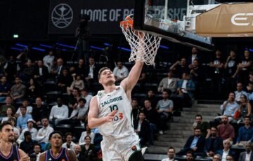 Žalgiris“ kovojo iki galo, bet krito Paryžiuje: „Paris“ iškovojo pirmą sezono pergalę